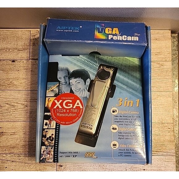 VGA PenCam Digital Camera AIPTEK Trio Geek Vintage Tech AS IS - Picture 13 of 13